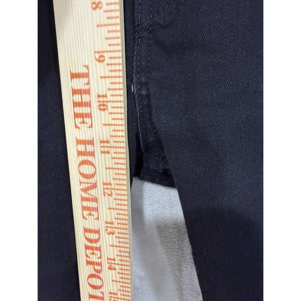 Levi's 510 Skinny Jeans Men's 36x30 Black Stretch Denim Slim Inseam 28" EUC - Picture 7 of 12